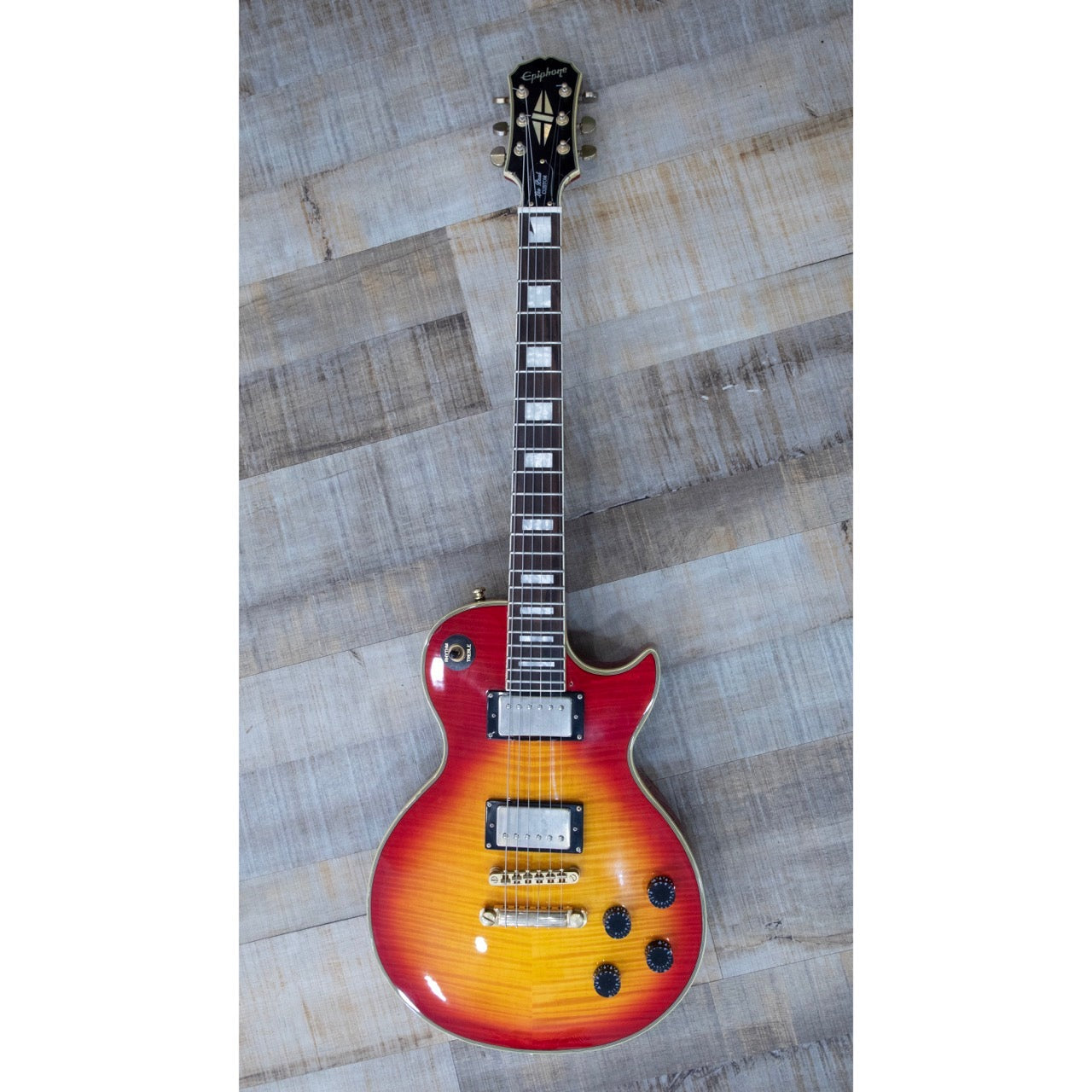 Restored Epiphone LP Custom