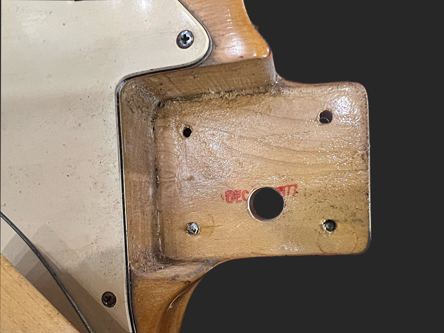 1977 Gretsch Model 7627 TK-300 Bass Natural Finish (Serial #28019)