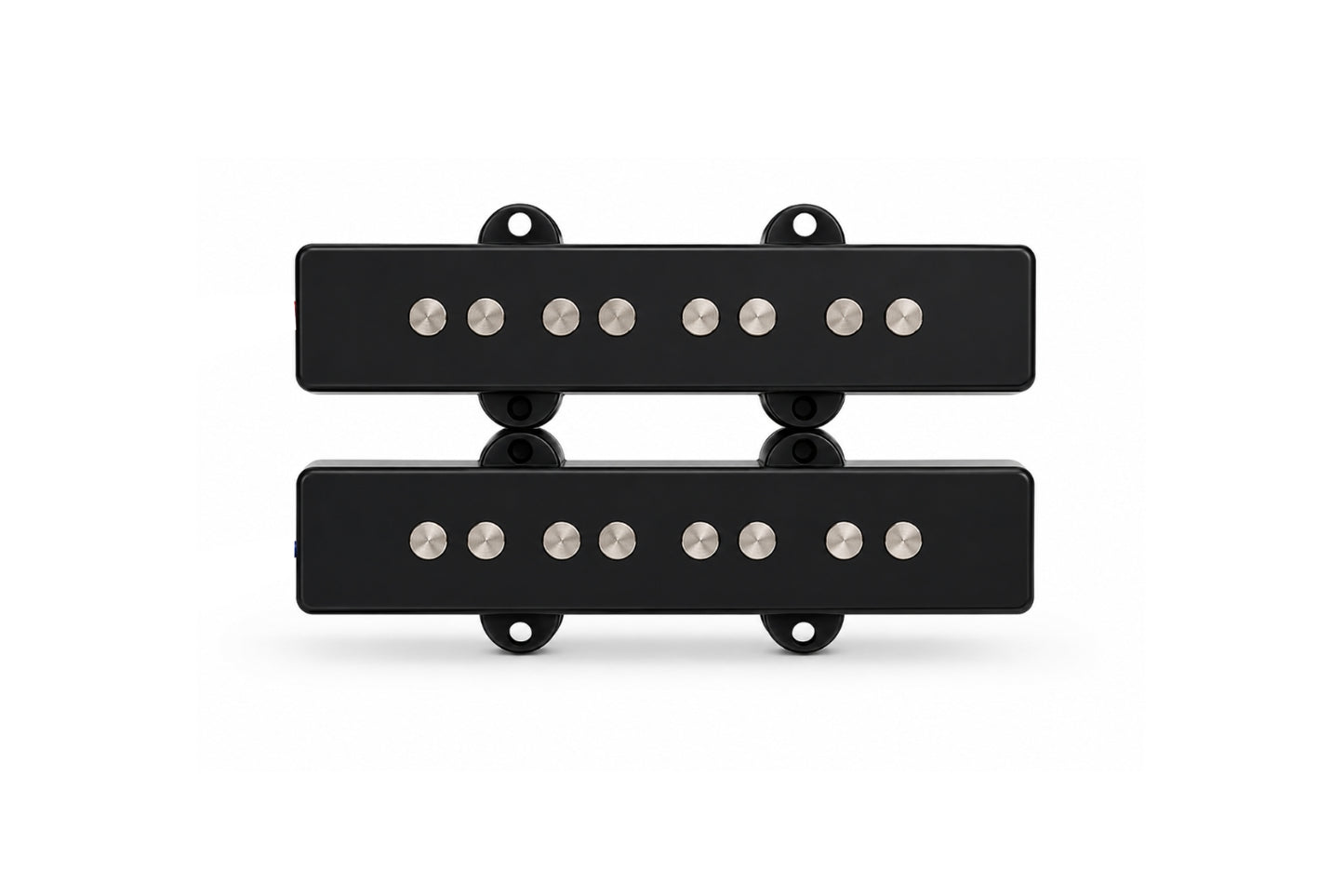 Black J-Style 4-String Bass Pickup Set