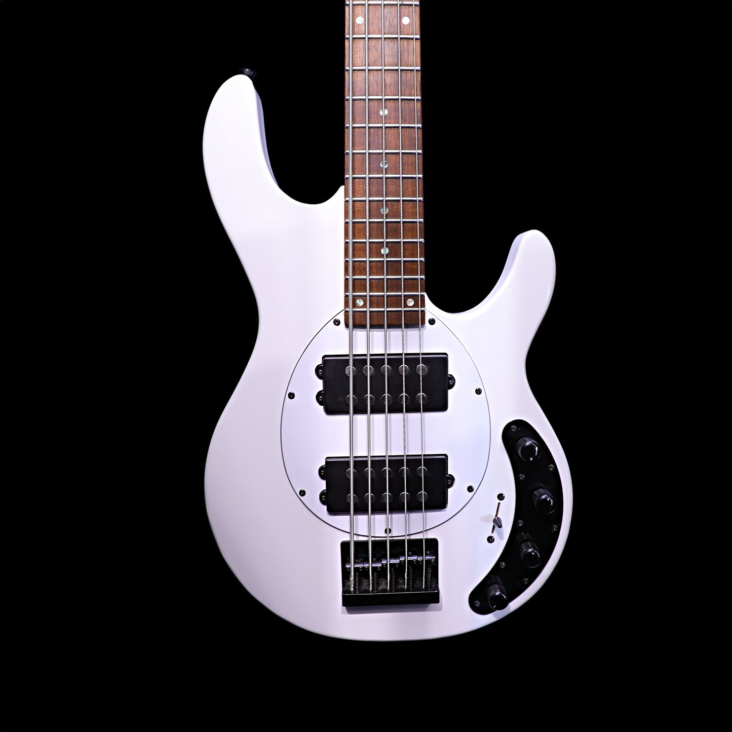 Moonray 5 Arctic White Left or Right Hand With Wolf Hard Case and Pro-Luthier Set Up