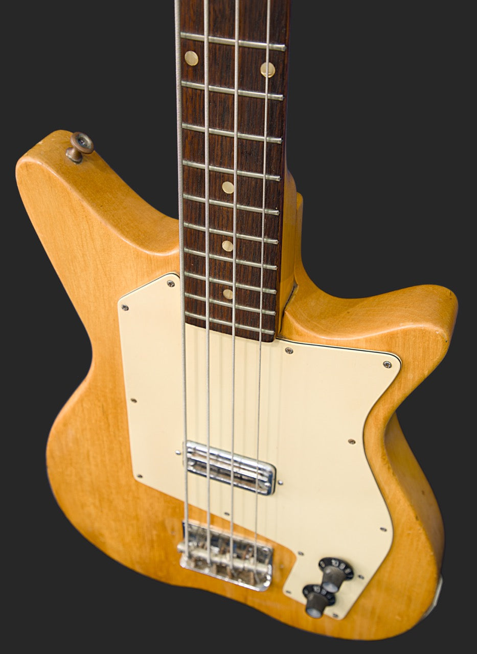 1977 Gretsch Model 7627 TK-300 Bass Natural Finish (Serial #28019)
