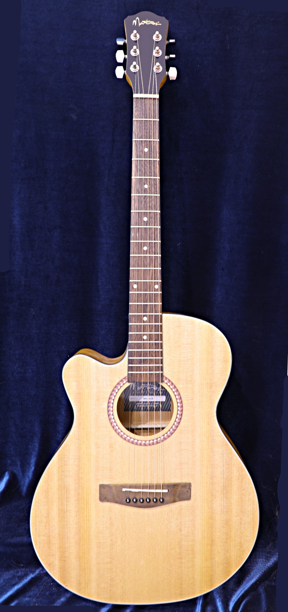 Martinez MFC-41L-SK Acoustic Guitar Left Hand – Excellent Condition