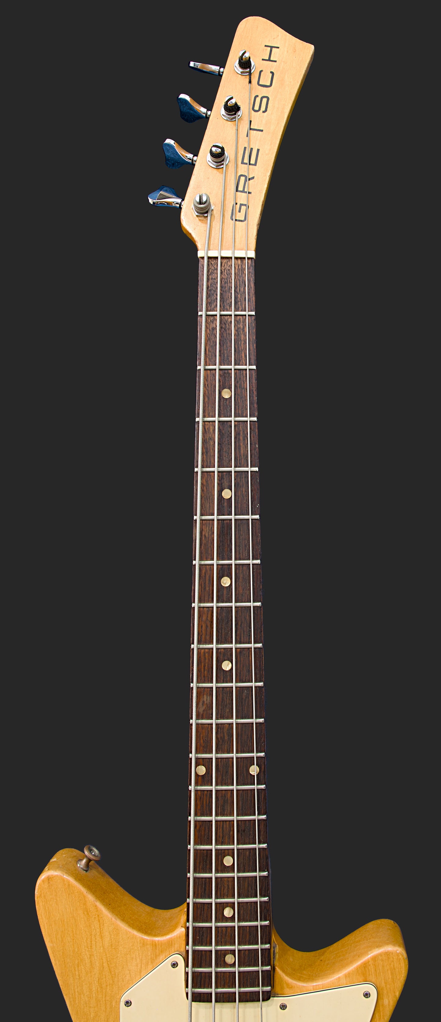 1977 Gretsch Model 7627 TK-300 Bass Natural Finish (Serial #28019)