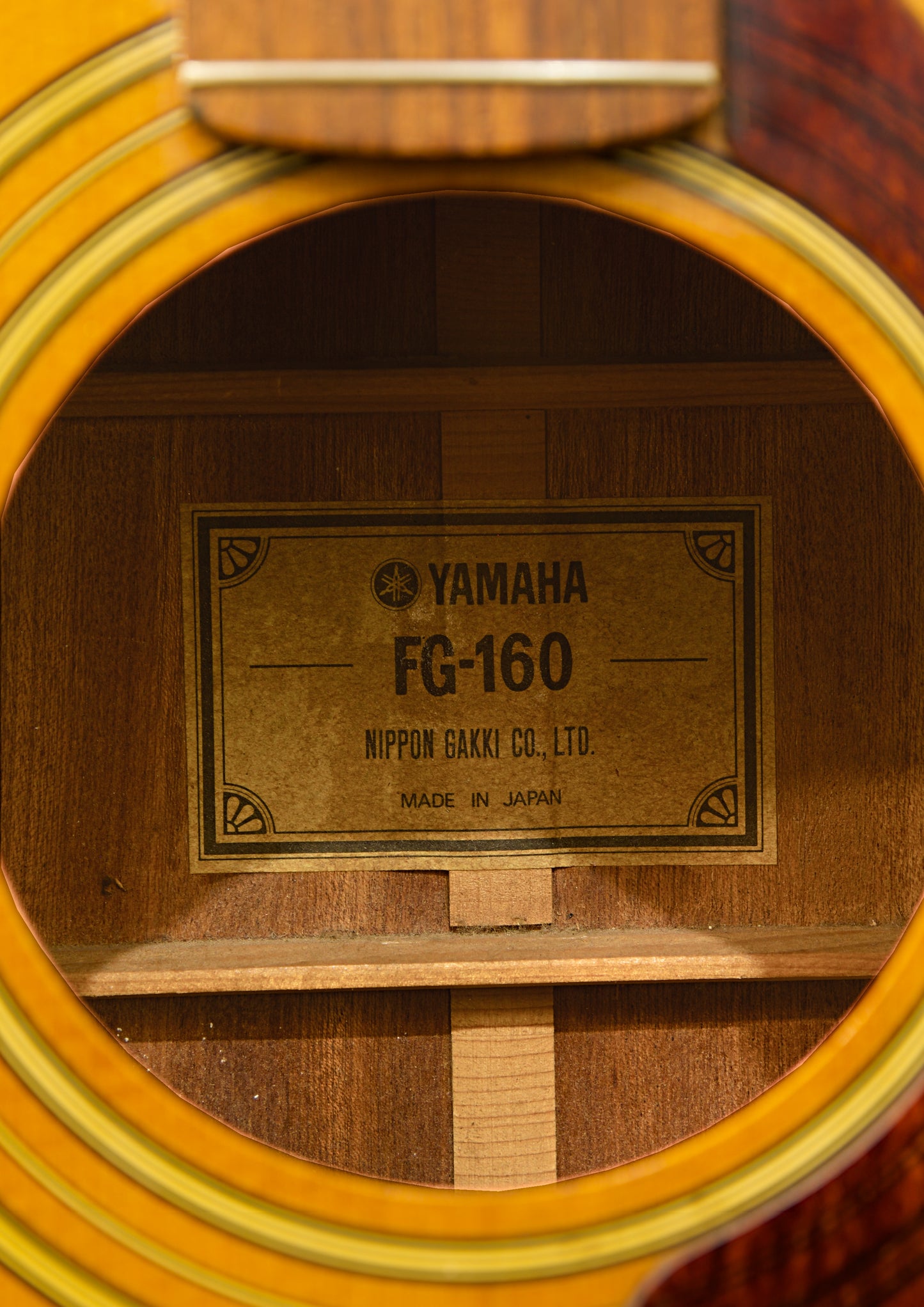 Yamaha FG-160 – Nippon Gakki Japan, Early 1970s