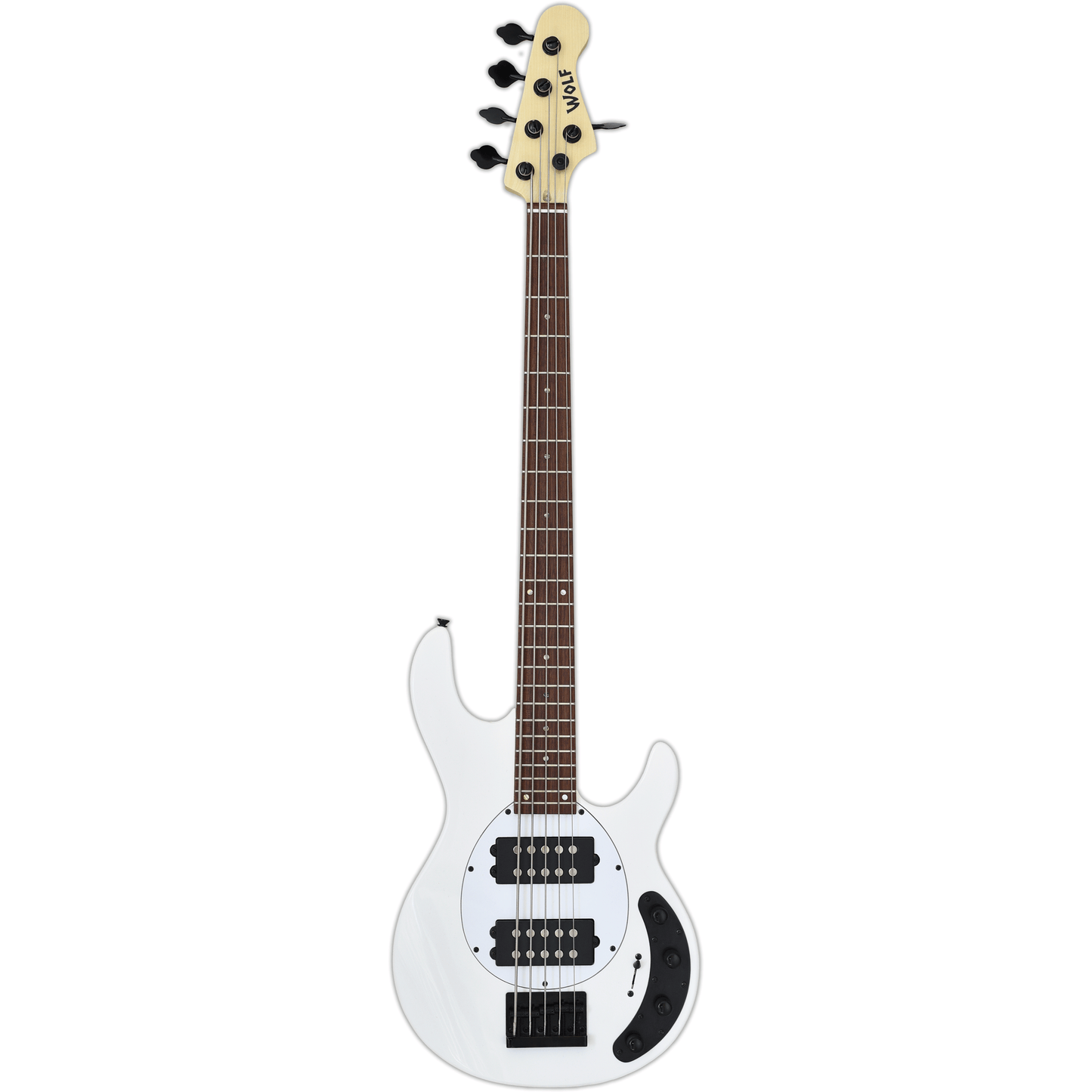 Moonray 5 Arctic White Left or Right Hand With Wolf Hard Case