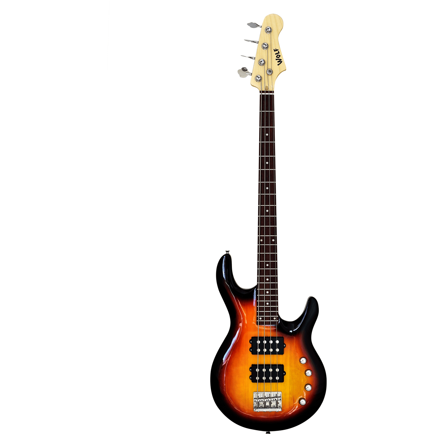Moonray 4 Sunburst Left or Right Hand With Wolf Hard Case