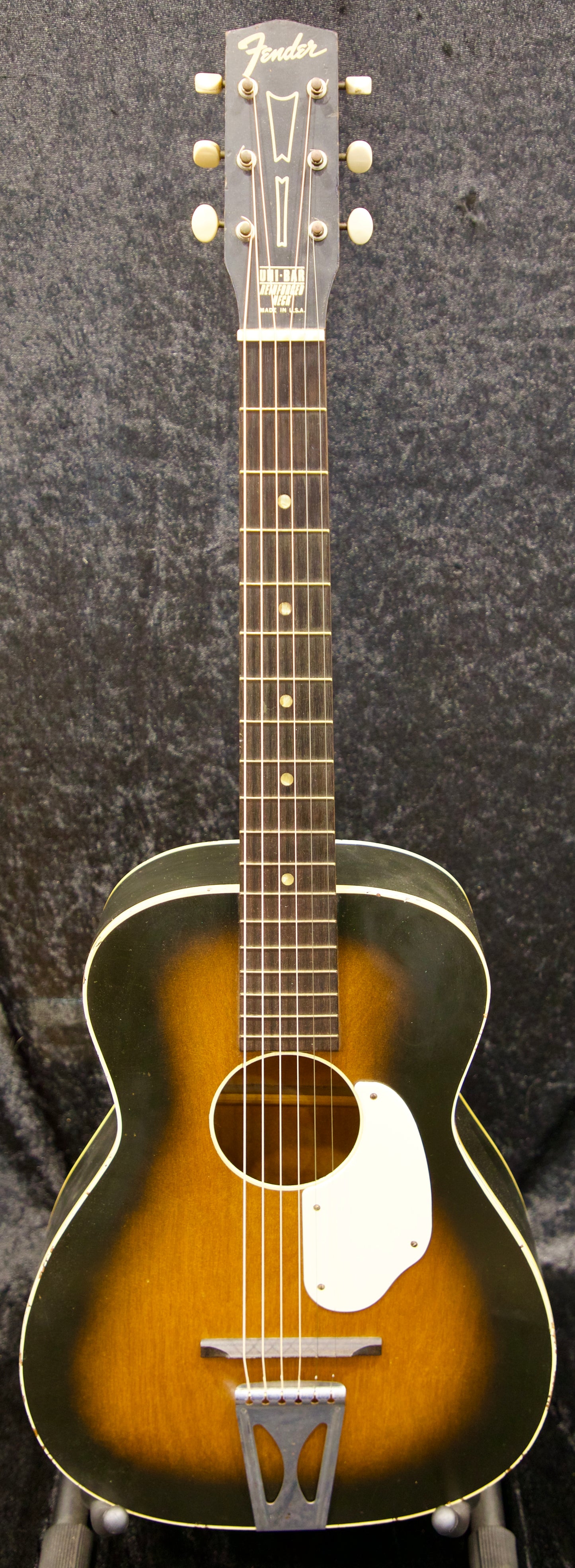 Vintage Fender Uni-Bar Acoustic – Made in USA