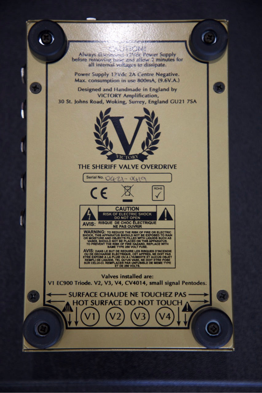 Victory V4 'The Sheriff' Pre Amp 2018 - Gold