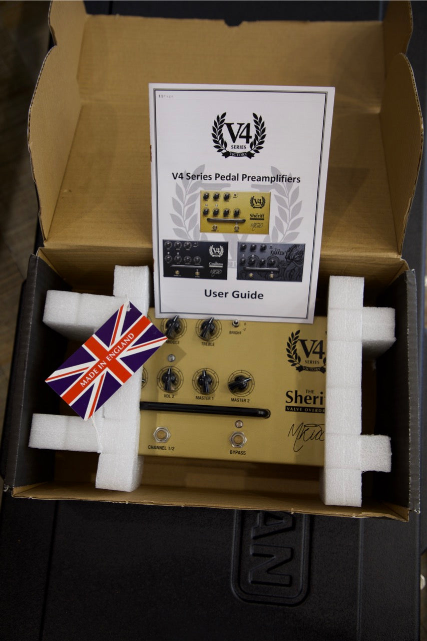 Victory V4 'The Sheriff' Pre Amp 2018 - Gold