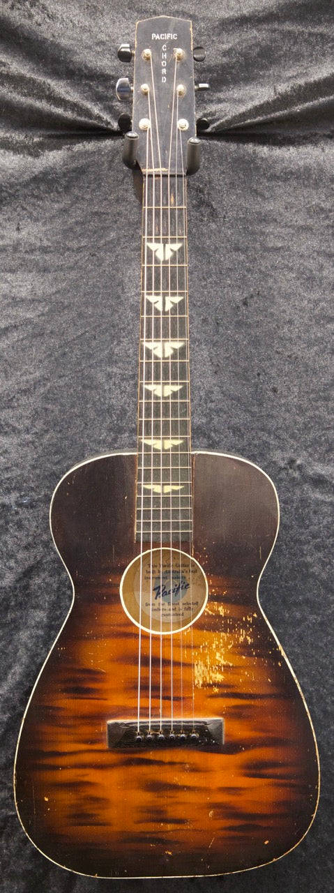 Vintage Pacific Chord Acoustic Guitar | Australian Made | c.1950s