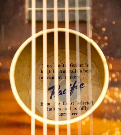 Vintage Pacific Chord Acoustic Guitar | Australian Made | c.1950s