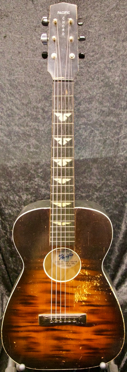 Vintage Pacific Chord Acoustic Guitar | Australian Made | c.1950s