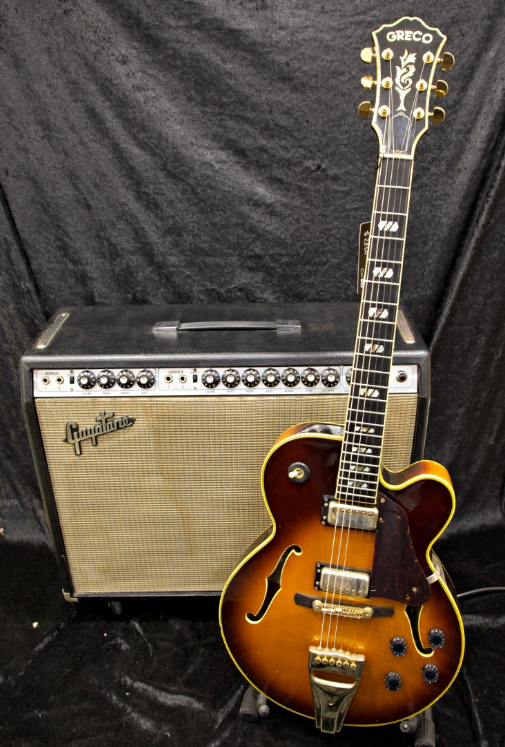 c.1976 Guyatone GA-1100D Reverb Custom 100W 2×12 Valve Amplifier – Made in Japan