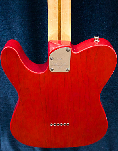 Fender Custom Shop Deluxe Telecaster Quilted Maple Top Candy Red
