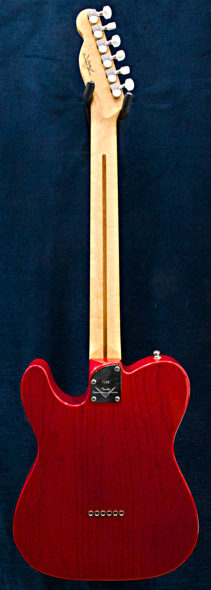 Fender Custom Shop Deluxe Telecaster Quilted Maple Top Candy Red