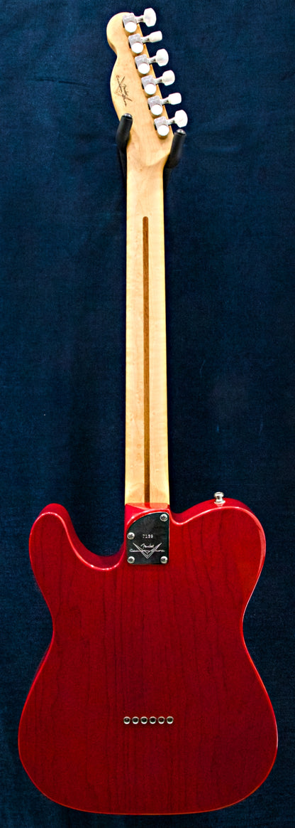 Fender Custom Shop Deluxe Telecaster Quilted Maple Top Candy Red