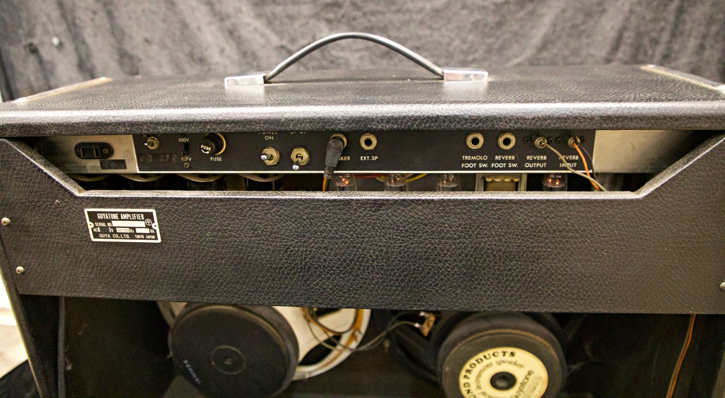 c.1976 Guyatone GA-1100D Reverb Custom 100W 2×12 Valve Amplifier – Made in Japan