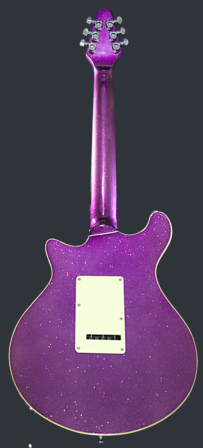 Monarch PURPLE REIGN With Wolf Hard Case and Pro-Luthier Set Up