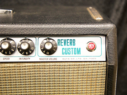 c.1976 Guyatone GA-1100D Reverb Custom 100W 2×12 Valve Amplifier – Made in Japan