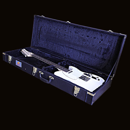T-Dawg White Left Hand With Wolf Hard Case and Pro-Luthier Set Up