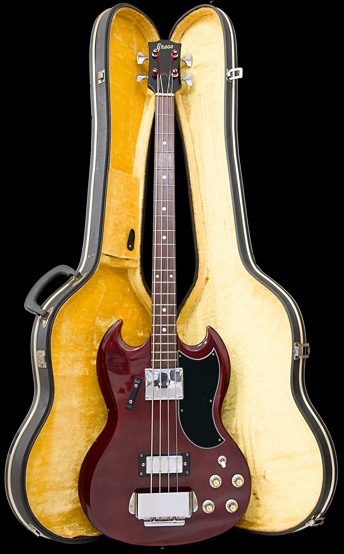 1972–73 Greco EB-360 SG Bass – Made in Japan – Original Case