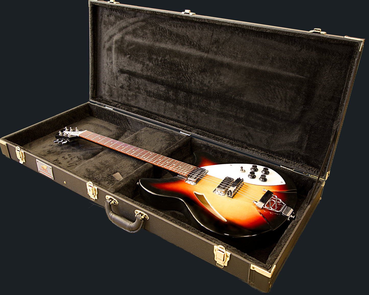 Tuxedo Series II 3 Tone Sunburst With Wolf Hard Case and Pro-Luthier Set Up