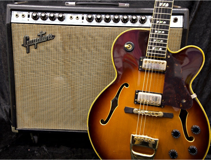 c.1976 Guyatone GA-1100D Reverb Custom 100W 2×12 Valve Amplifier – Made in Japan