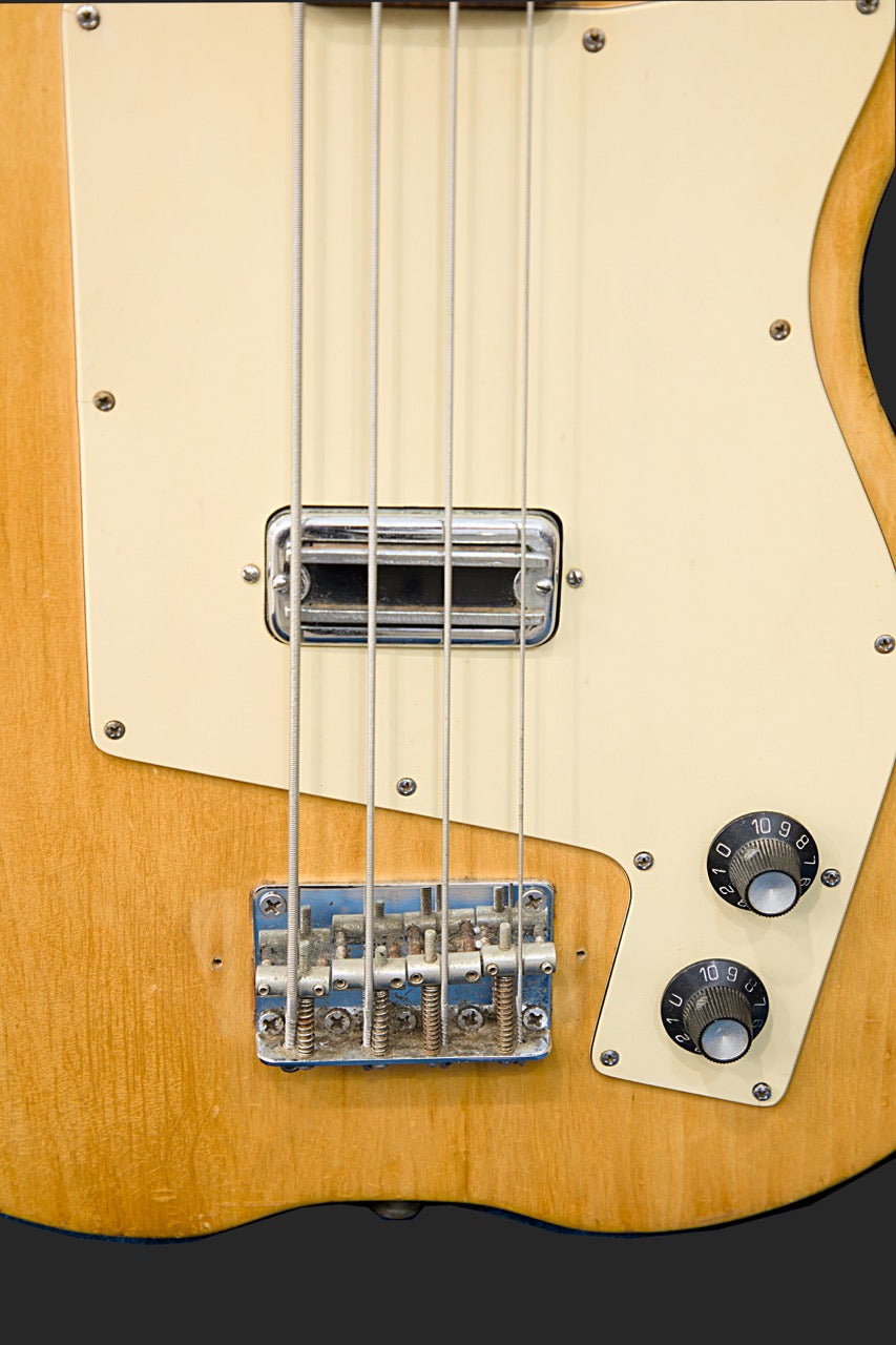 1977 Gretsch Model 7627 TK-300 Bass  Natural Finish (Serial #28019)