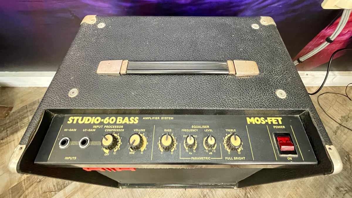 HH Electronic Studio-60 Bass “Bass Baby” – 60W MOS-FET – Made in England