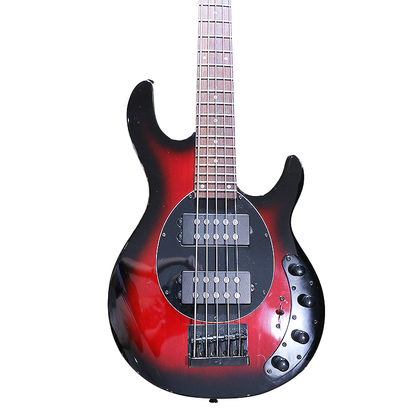 Moonray 5 Red Burst Left or Right Hand With Hard Case And Pro Luthier Set-Up