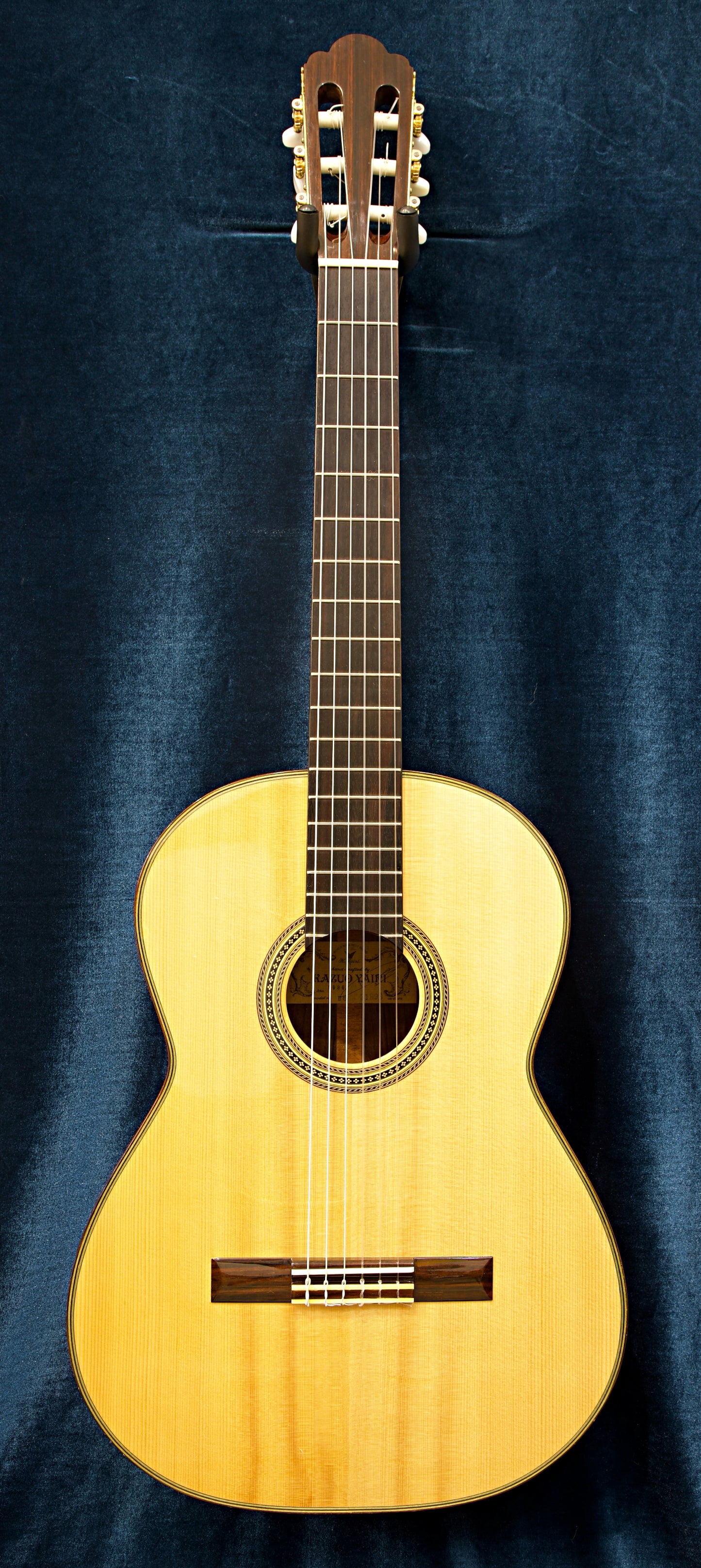 1986 Kazuo Yairi H5 Classical Guitar – Handcrafted in Japan Serial No. 21898 | Original Case + Tuning Fork | Excellent Condition