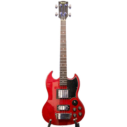 1970s Sakai EB Short Scale Bass – Made in Japan – Cherry