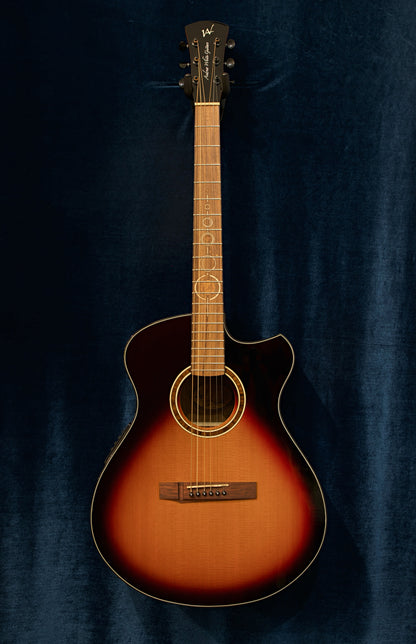 Andrew White Freja 112 3 Tone Sunburst With Hard Case