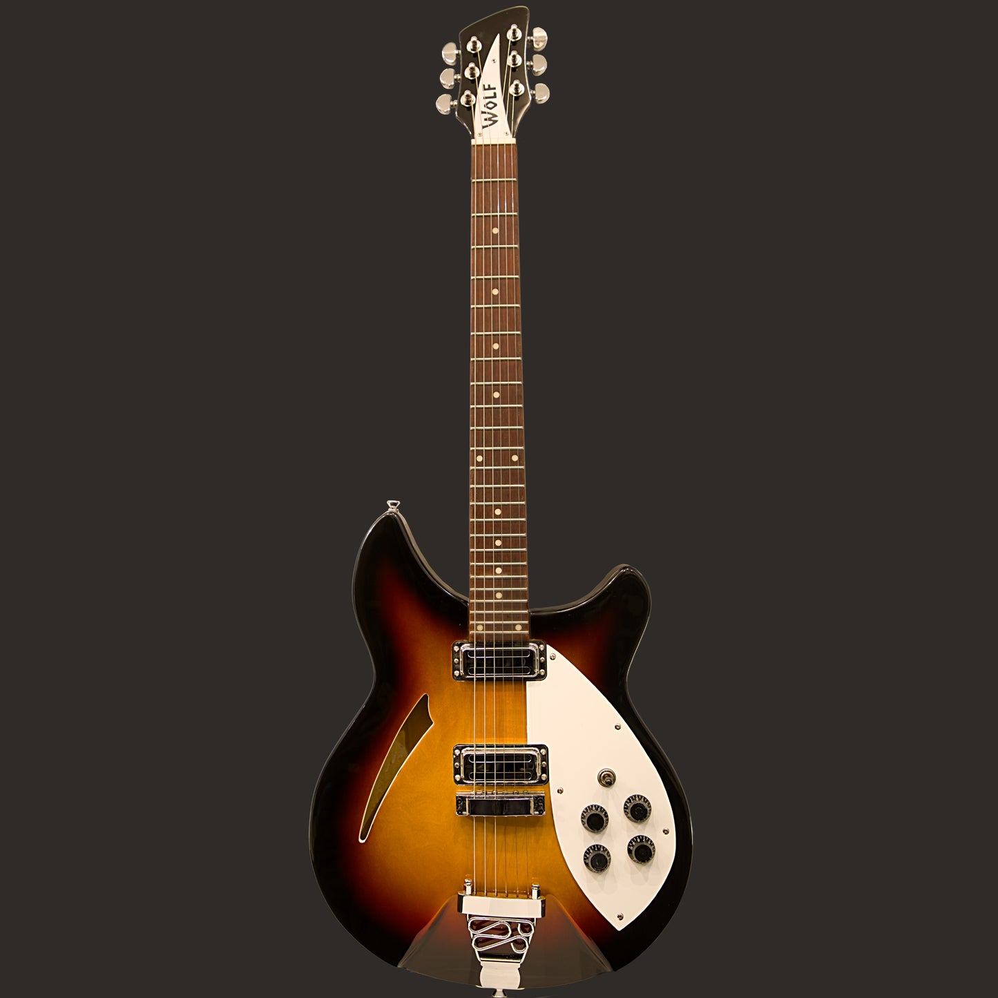 Tuxedo Series II 3 Tone Sunburst With Wolf Hard Case and Pro-Luthier Set Up