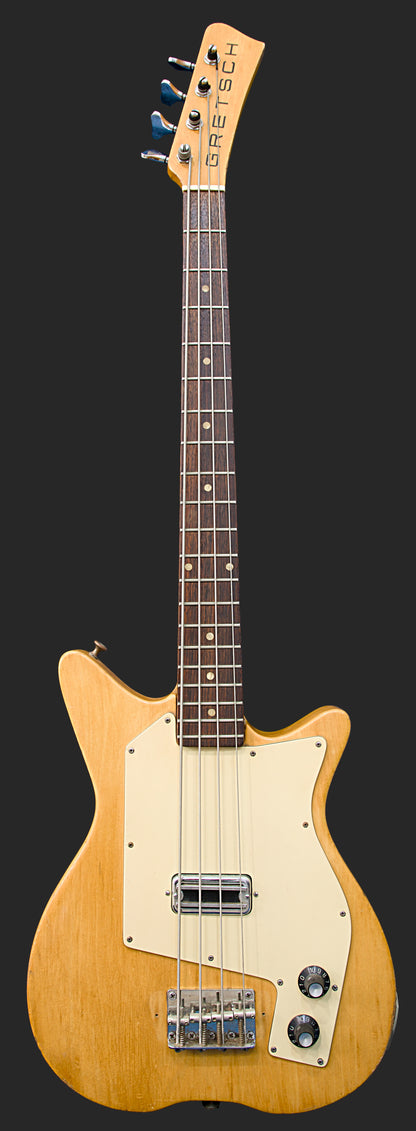 1977 Gretsch Model 7627 TK-300 Bass  Natural Finish (Serial #28019)
