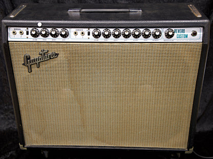 c.1976 Guyatone GA-1100D Reverb Custom 100W 2×12 Valve Amplifier – Made in Japan