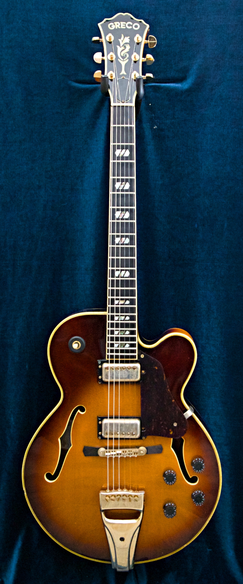 1979 Greco SW-1200 Vintage Japanese Jazz Guitar w/ Hard Case