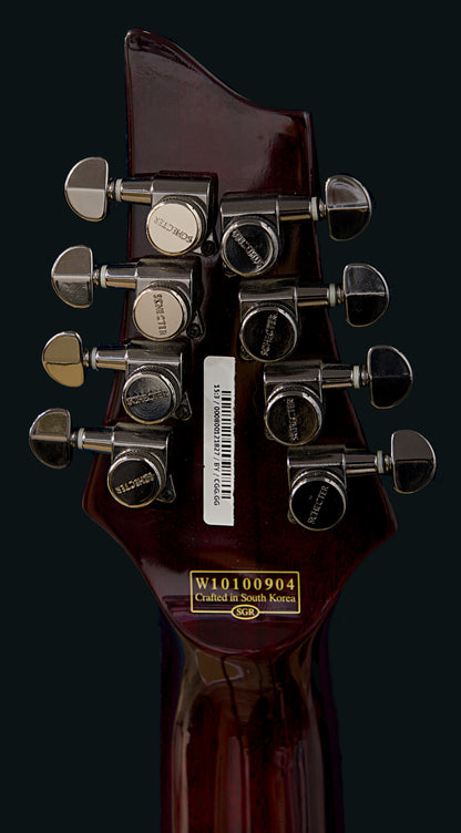 Schecter Hellraiser C-8 Diamond Series 2010 Black Cherry Gloss