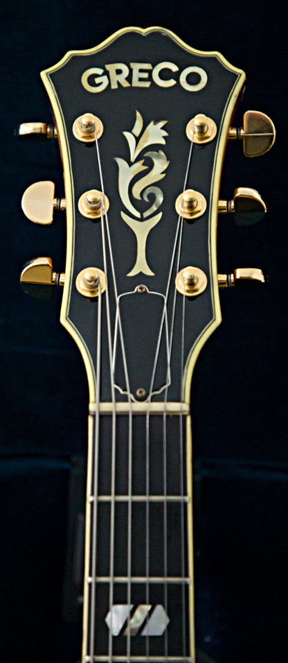 1979 Greco SW-1200 Vintage Japanese Jazz Guitar w/ Hard Case