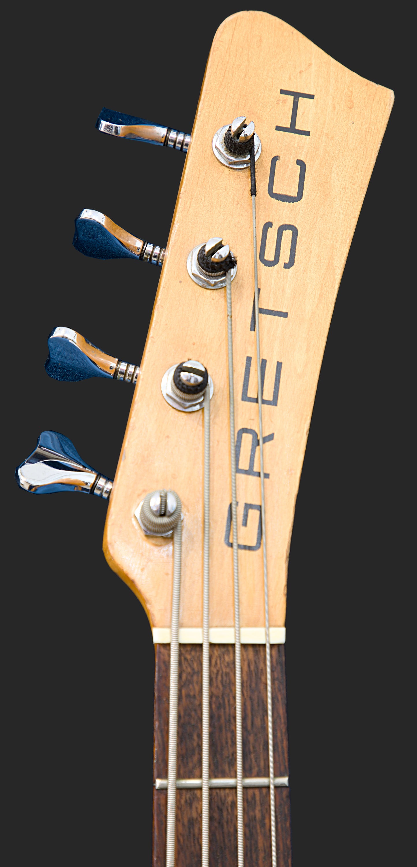 1977 Gretsch Model 7627 TK-300 Bass  Natural Finish (Serial #28019)