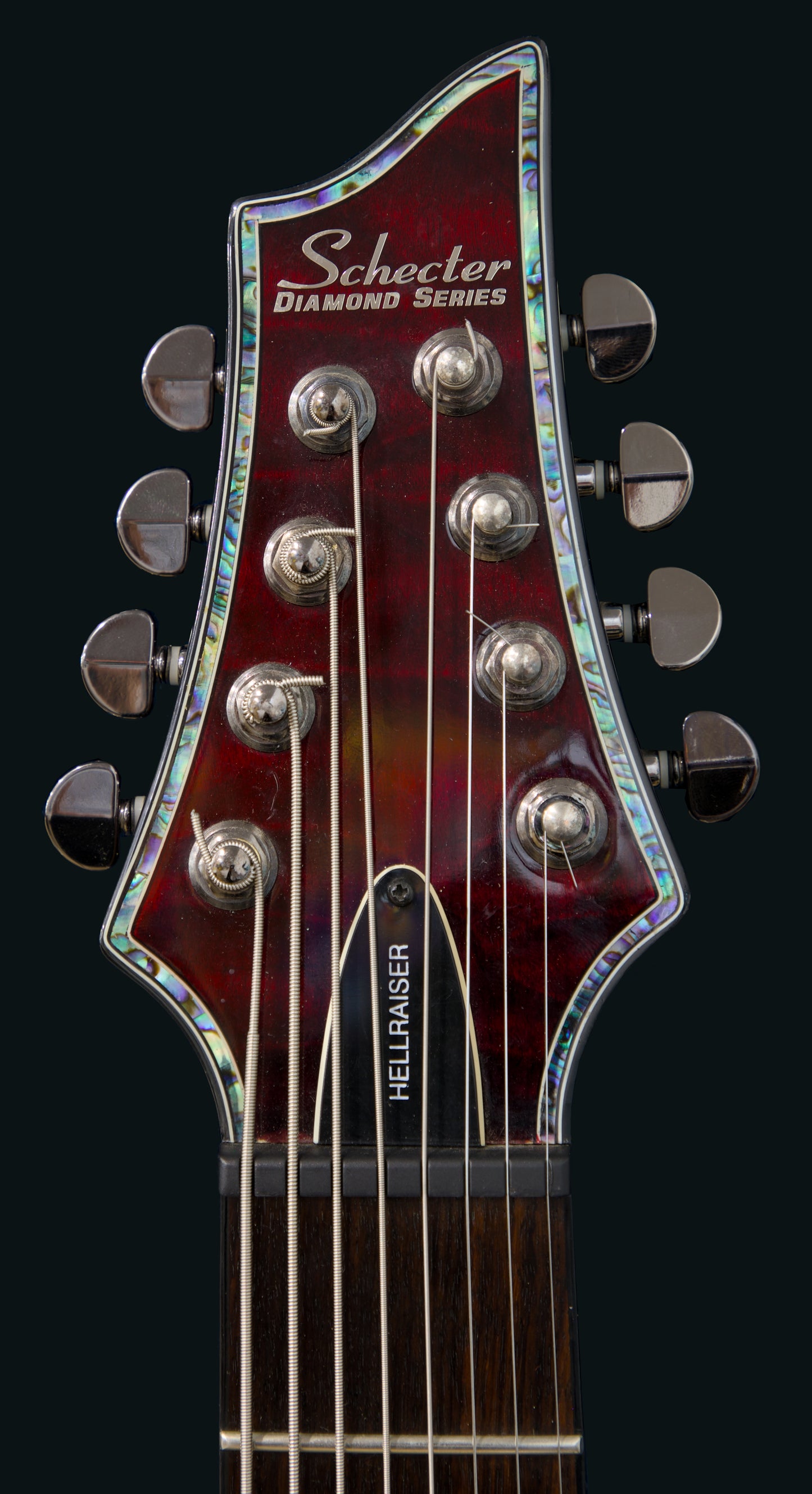 Schecter Hellraiser C-8 Diamond Series 2010 Black Cherry Gloss