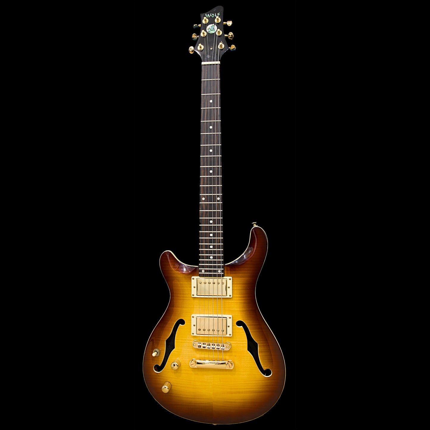 Supernatural Chamber Left Hand With Wolf Hard Case and Pro-Luthier Set Up