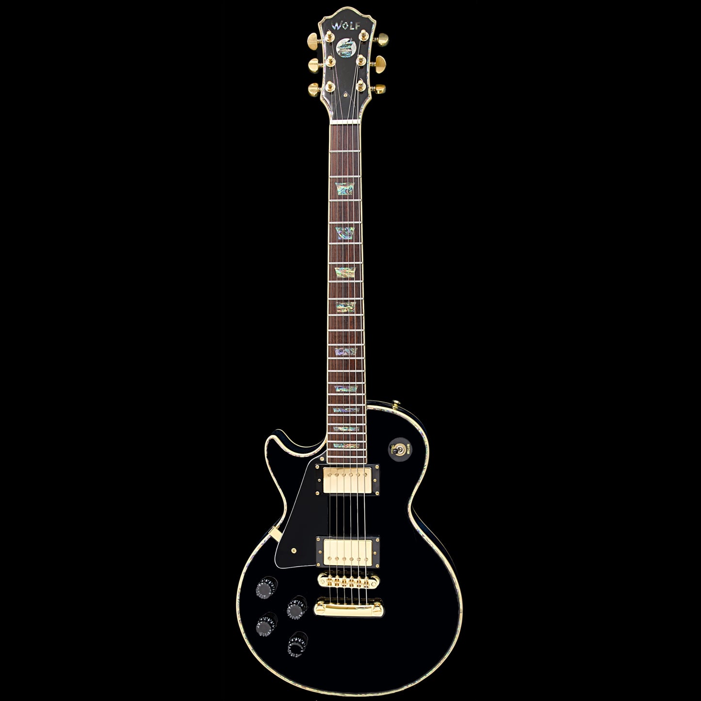 Howler Black Gloss Left Hand With Wolf Hard Case and Pro-Luthier Set Up