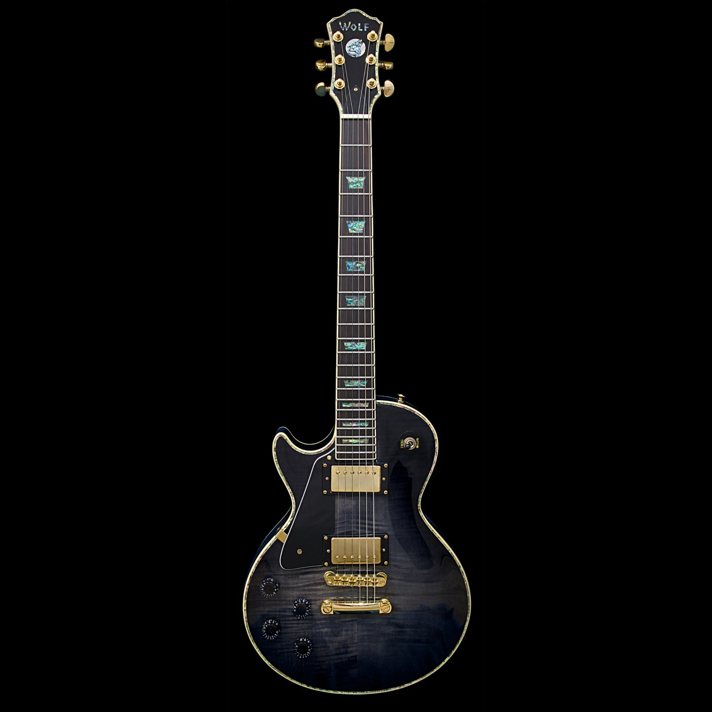 Howler Black Burst Left Hand With Wolf Hard Case and Pro-Luthier Set Up