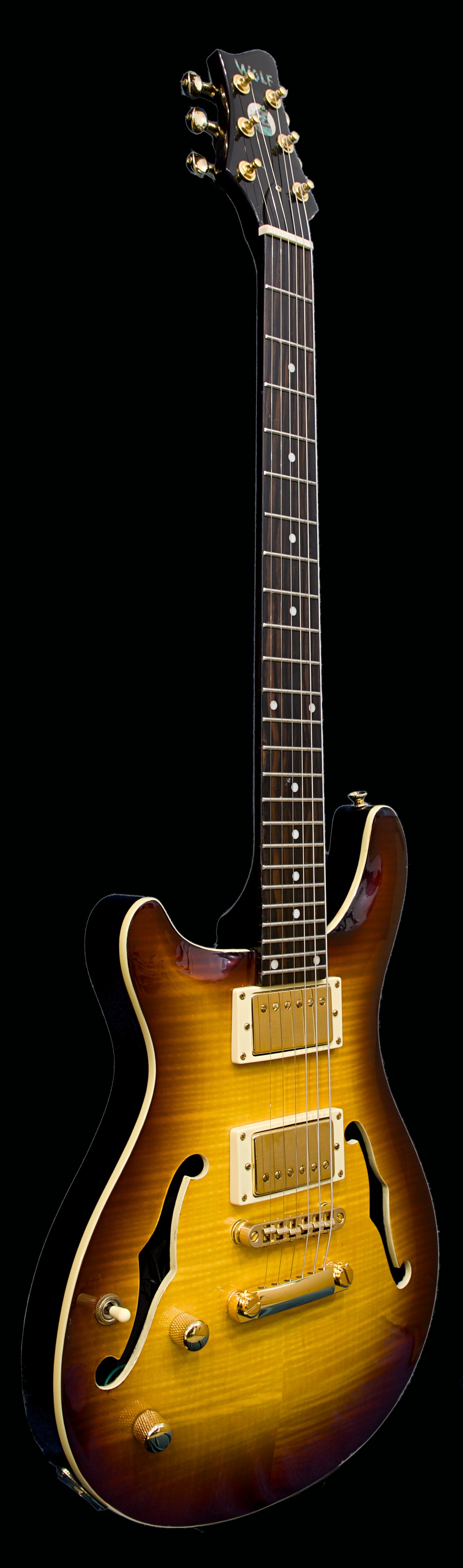 Supernatural Chamber Left Hand With Wolf Hard Case and Pro-Luthier Set Up