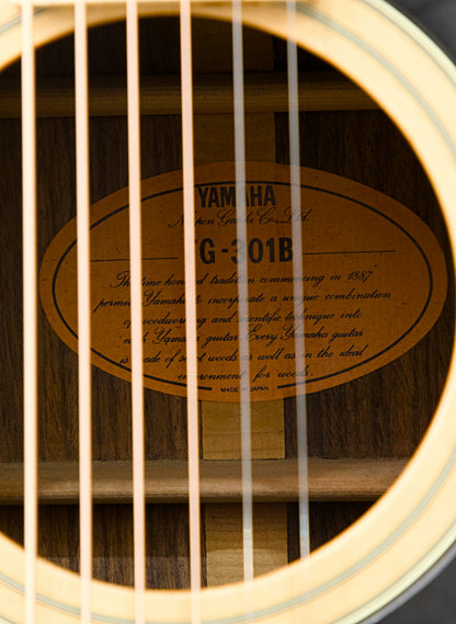 Yamaha FG-301B – Made in Japan – Late 1970s – Original Hard Case