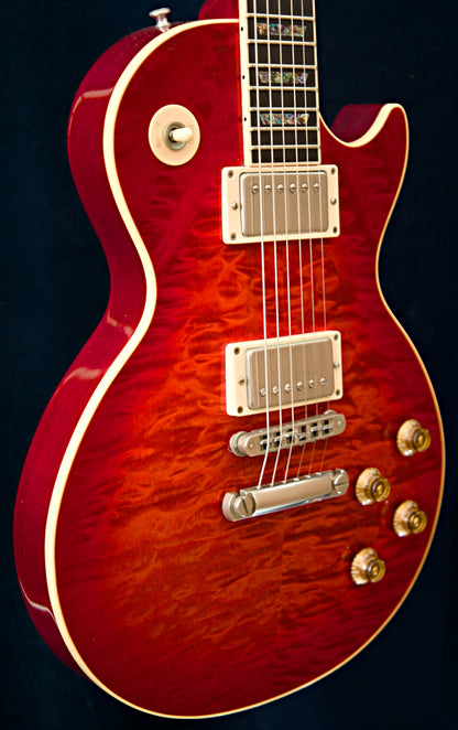 2001 Gibson Les Paul Elegant Series – Fire Mist Red Quilt Top