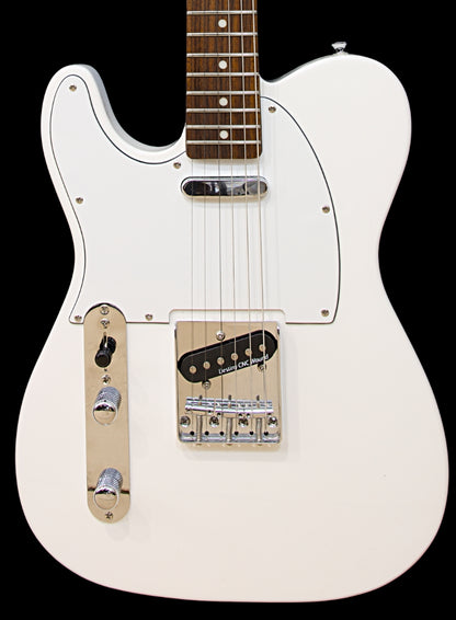 T-Dawg White Left Hand With Wolf Hard Case and Pro-Luthier Set Up
