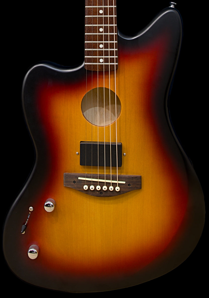 Sonic Acoustic Left Hand With Wolf Hard Case and Pro-Luthier Set Up