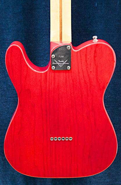 Fender Custom Shop Deluxe Telecaster Quilted Maple Top Candy Red